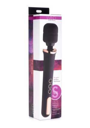 Scepter 50X Silicone Wand Massager - Black/Gold - Afbeelding 2