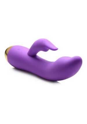 10X Come Hither G-Focus Silicone Vibrator - Purple - Afbeelding 3
