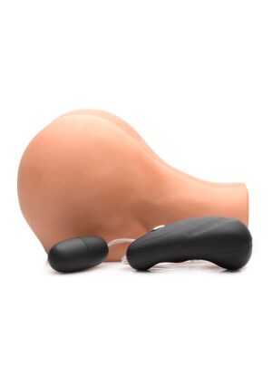 Tia Vibrating Butt Doggie Style - Latte - Afbeelding 3