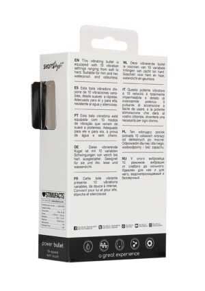 Mini Clitoris Power Bullet - black - - Afbeelding 3