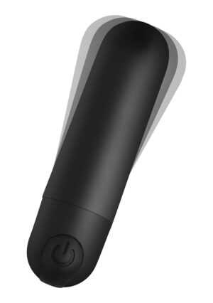 Vibrating Bullet with Remote Control - Black - Afbeelding 1