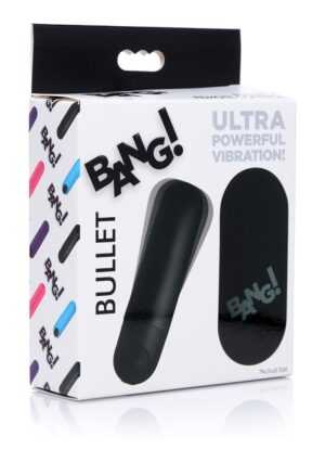 Vibrating Bullet with Remote Control - Black - Afbeelding 2