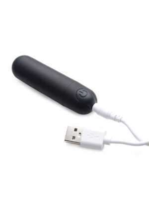 Vibrating Bullet with Remote Control - Black - Afbeelding 6