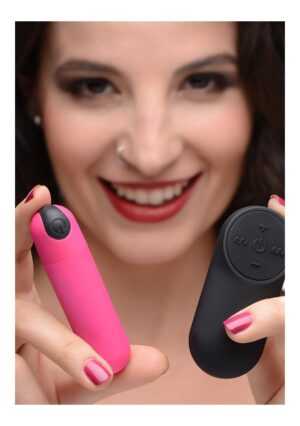 Vibrating Bullet with Remote Control - Pink - Afbeelding 9
