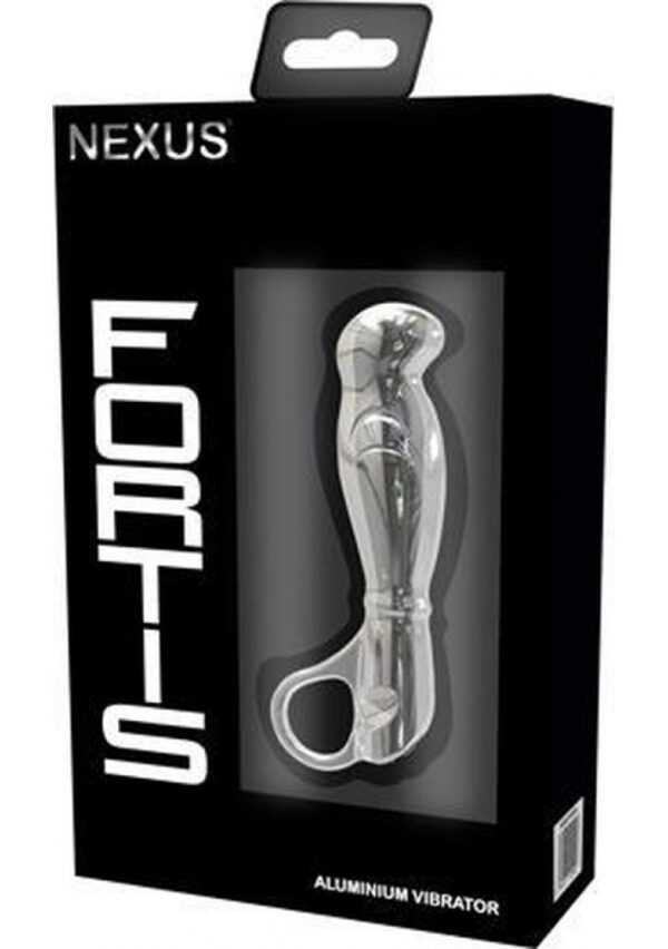 FORTIS Aluminium Vibrating Prostate Massager - Silver
