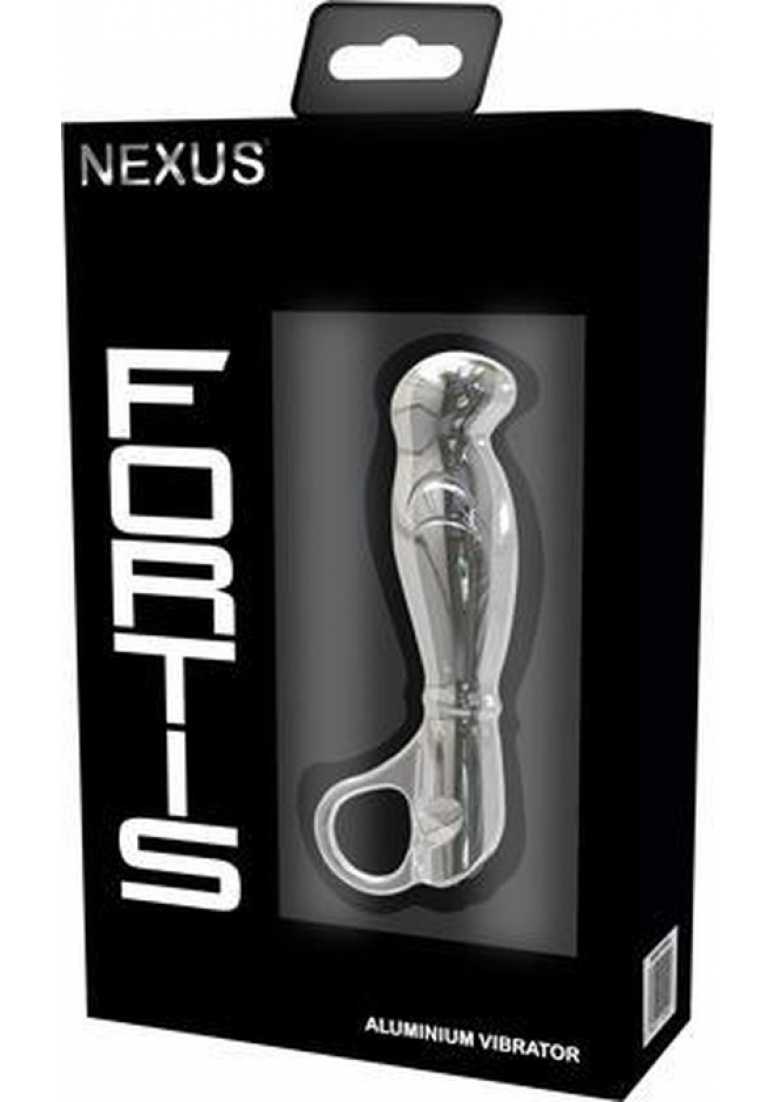 FORTIS Aluminium Vibrating Prostate Massager - Silver