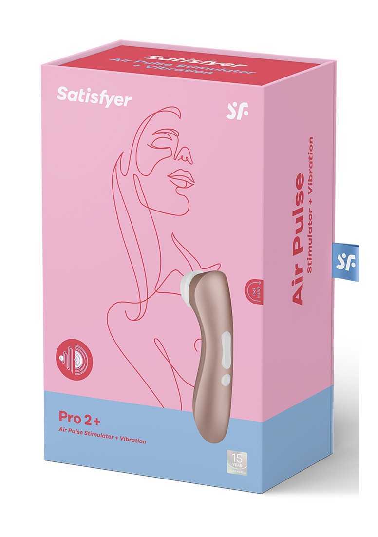 Pro 2+ Air Pulse Stiumulator + Vibration - Rose Gold