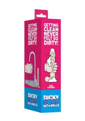 Dicky Soap With Balls - Cum Covered - Flesh - Afbeelding 2