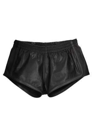 Versatile Shorts - Premium Leather - Black/Black - S/M