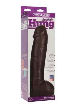Vac-U-Lock - Realistic Hung Black - Afbeelding 2