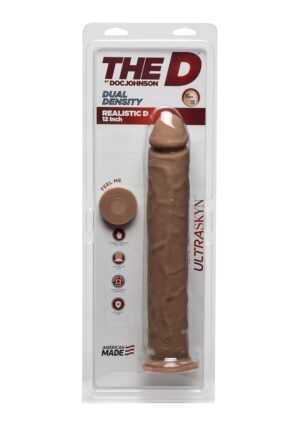 The D - Realistic D - 12 Inch Ultraskyn - Caramel - Afbeelding 2