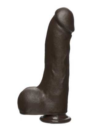 The D - Master D - 10.5 Inch w Balls Firmskyn - Chocolate - Afbeelding 1