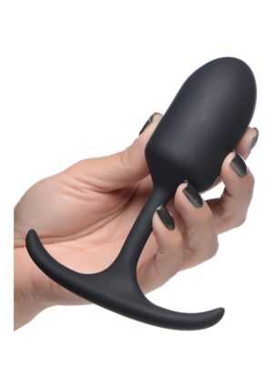 Premium Silicone Weighted Anal Plug - Medium - Afbeelding 4