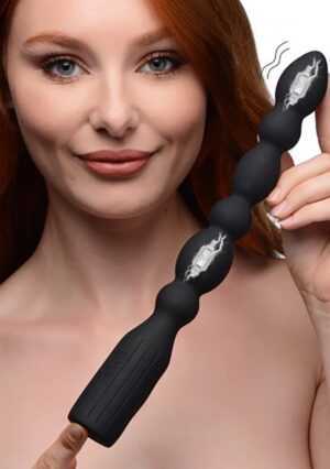 10X Viper Beads Silicone Anal Beads Vibrator - Afbeelding 4