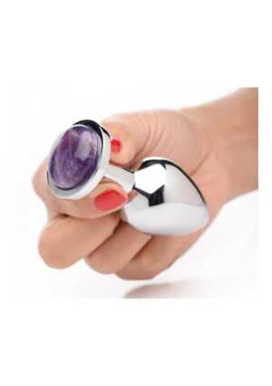 Gemstones Amethyst Gem Medium Anal Plug - Afbeelding 3