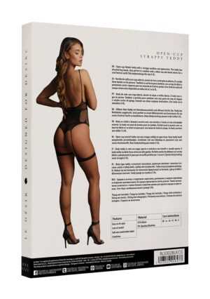 Open-cup strappy teddy - Black - O/S - Afbeelding 4