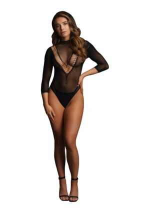 Short sleeve teddy - Black - O/S - Afbeelding 5