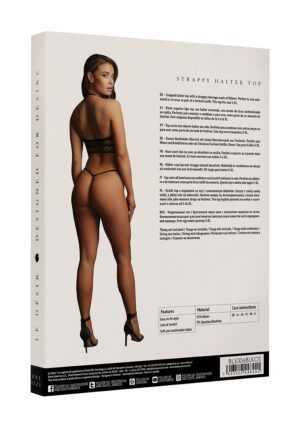 Strappy halter top - Black - O/S - Afbeelding 4