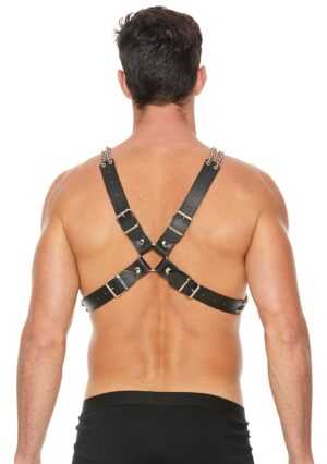 Chain And Chain Harness - One Size - Black - Afbeelding 5