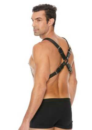 Men's Chain Harness - One Size - Black - Afbeelding 6