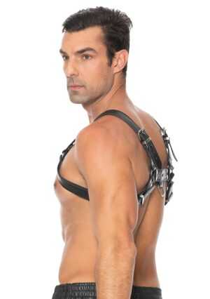 Chest Bulldog Harness - S/M - Black - Afbeelding 6