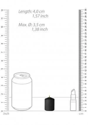 Tease Candles - Disobedient Smell - 4 Pieces - Black - Afbeelding 4