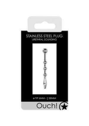 Urethral Sounding - Metal Plug - 6mm - Afbeelding 2