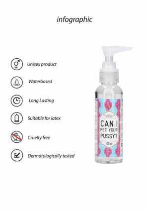 Masturbation Lube - Can I Pet Your Pussy? - 100 ml - Afbeelding 5