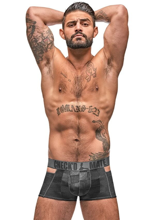 Checkd Mate Cutout Short - M