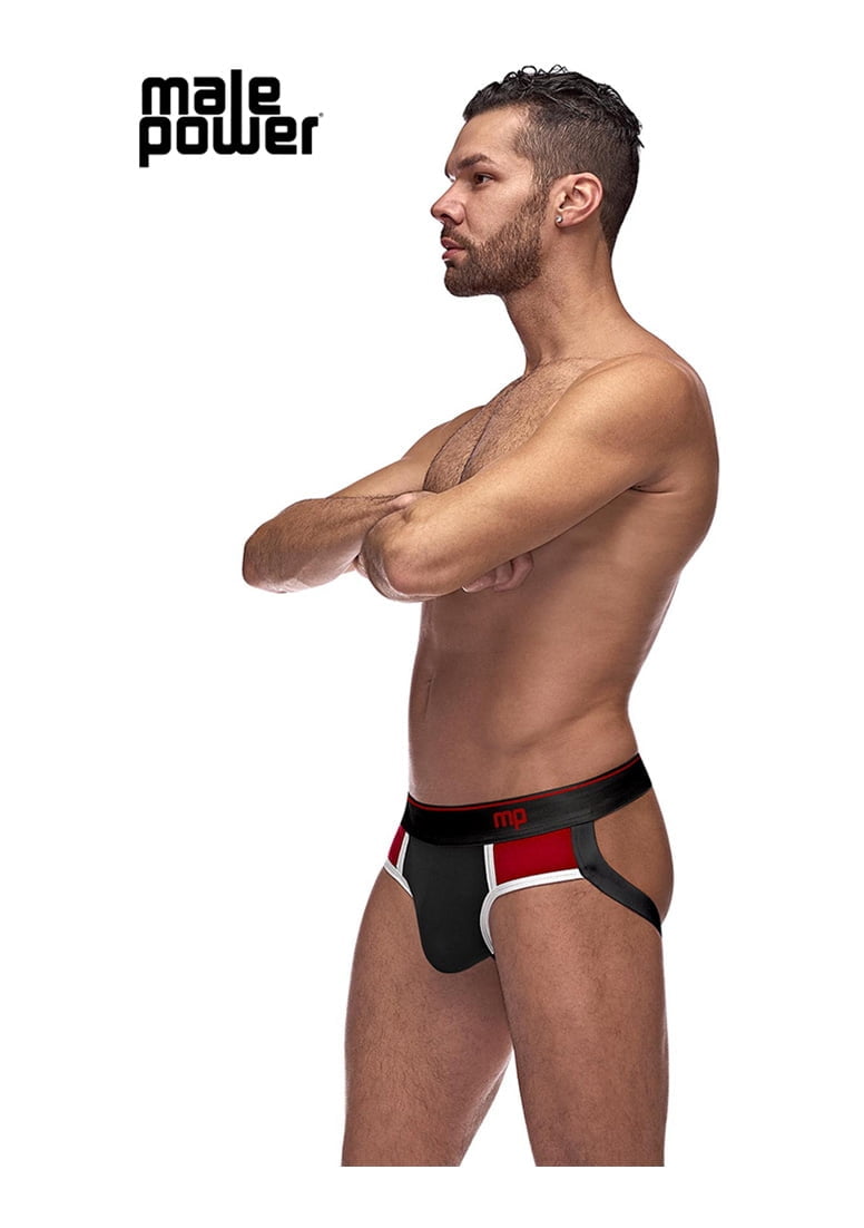 Retro Sport - Panel Jock - Black - S/M