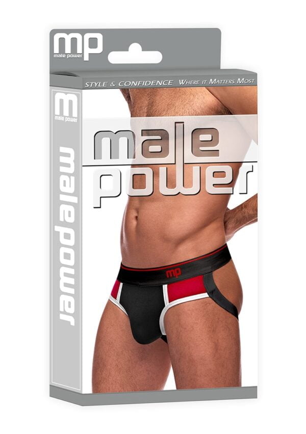 Retro Sport - Panel Jock - Black - S/M