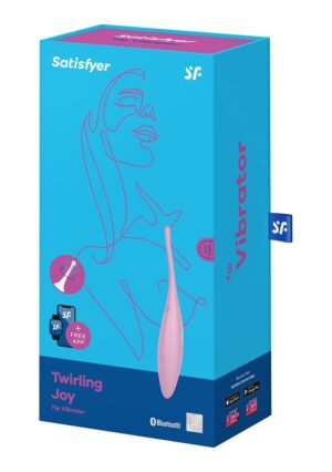 Twirling Joy Tip Vibrator - Pink