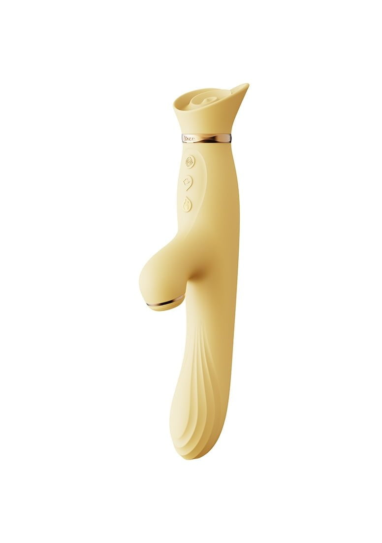 ROSE Vibrator - Lemon Yellow