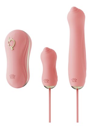 UNICORN Vibratrion & Thrusting Set - Pink