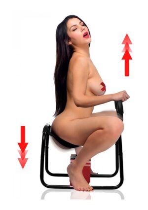 Bangin Bench EZ-Ride Sex Stool + Handles - Black - Afbeelding 4