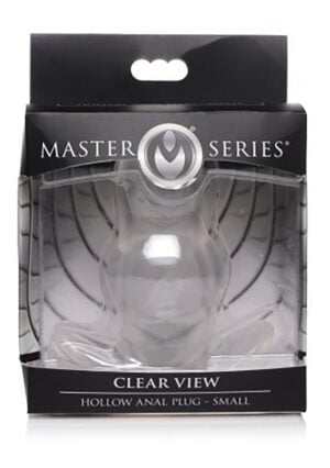 Clear View Hollow Anal Plug - Small - Afbeelding 2