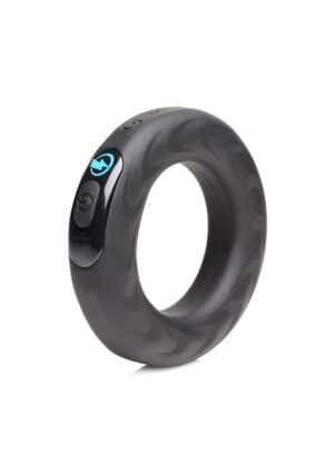 Vibrating and E-Stim Silicone Cock Ring w/ RC 50mm - Afbeelding 4