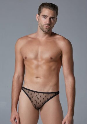 String voor Heren - black -  S/M - Afbeelding 1