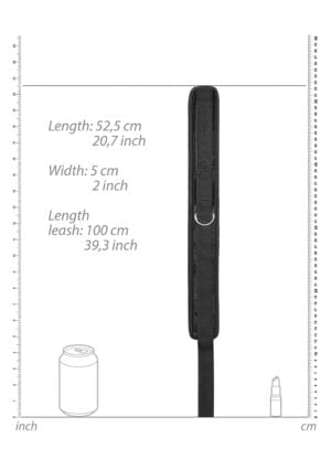 V&V Adjustable Collar with Leash - Afbeelding 4