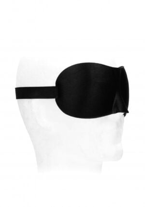 Satin Curvy Eye Mask - With Elastic Straps - Afbeelding 6