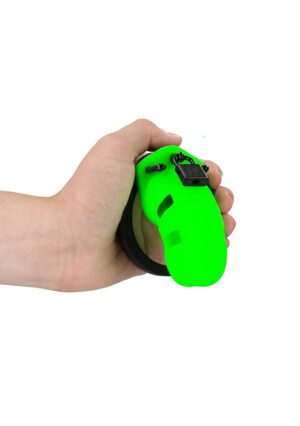 Model 20 Cock Cage - 3.5'' - GitD - Neon Green/Black - Afbeelding 5