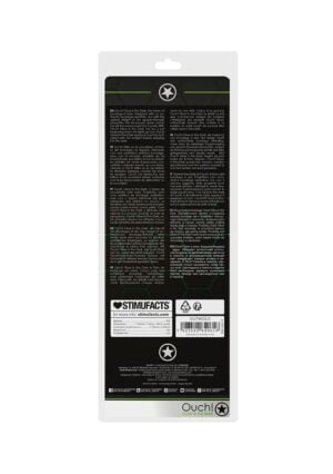 Smooth Stretchy Penis Sleeve - Glow in the Dark - Neon Green - Afbeelding 3