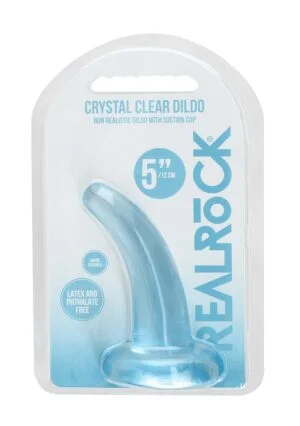 4.5'' / 11.5cm Non Realistic Dildo Suction Cup - Blue - Afbeelding 2