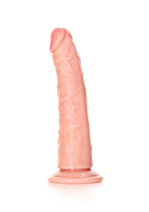 Dildo without Balls with Suction Cup - 6''/ 15.5 cm -- flesh - Afbeelding 1