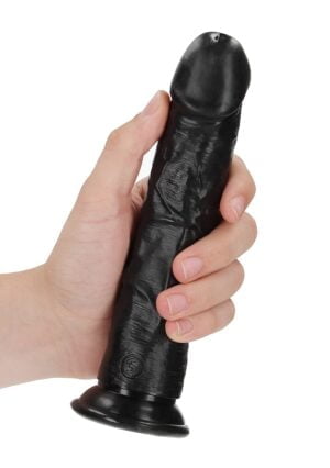 7 " Cock - Regular Curved - Black - Afbeelding 7