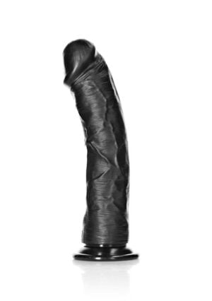 Dildo without Balls with Suction Cup - 9''/ 23 cm - black - Afbeelding 5