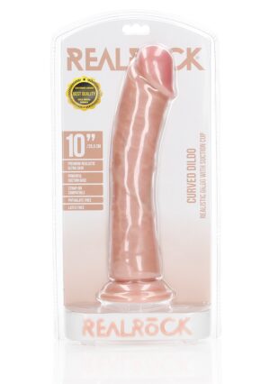 Dildo without Balls with Suction Cup - 10''/ 25.5 cm - flesh - Afbeelding 2