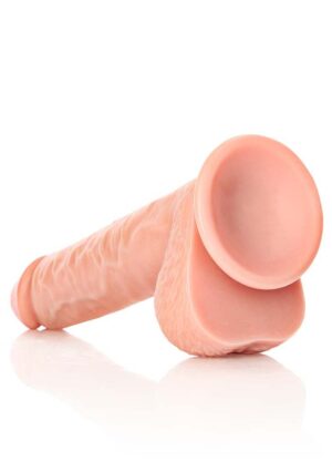 Dildo with Balls and Suction Cup - 10''/ 25.5 cm - flesh - Afbeelding 6