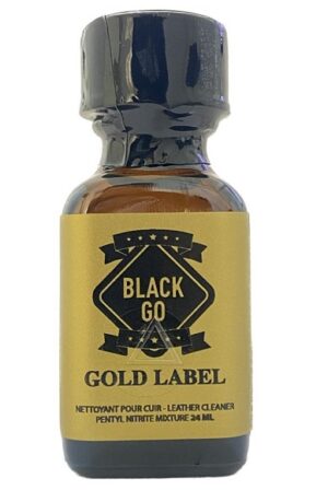 black go gold label 24ml