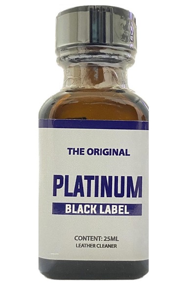 original platinum black label poppers 24ml